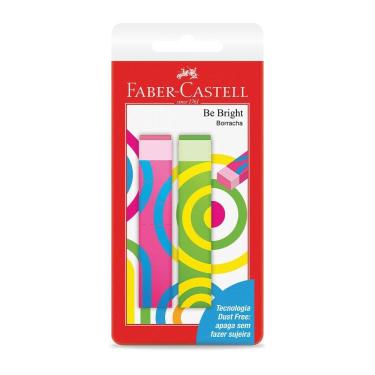 Imagem de Borracha Be Bright SM/BEBRIGHT 2 unidades - Faber-Castell