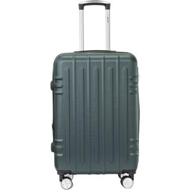 Imagem de Mala de Viagem Porte Grande Rodas 360° ABS Resistente Zíper Expansivo Cadeado com Segredo Cruzeiro 3000-M28