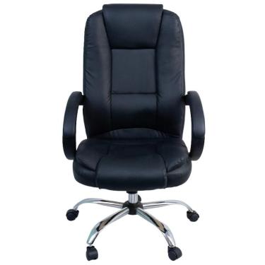 Imagem de Cadeira de Escritório Presidente Prizi Cheek - Preta