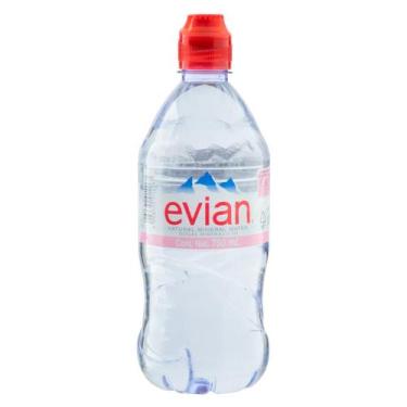 Imagem de Água mineral evian sem gás squeeze pet 750ml