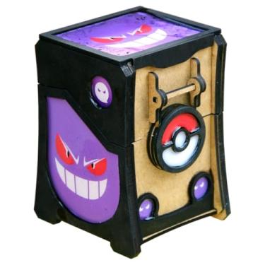 Imagem de Porta Cartas TCG Card Game em Madeira Tipo Fantasma