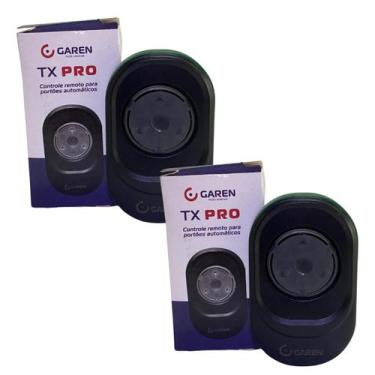 Imagem de Kit 2x transmissor p/ motores de portão tx pro verde garen