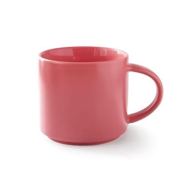 Imagem de URGDWEKJY Caneca de copo de água caneca de café de cerâmica caneca de café de restaurante copo de água para café, chá, xícara de cappuccino (branca)