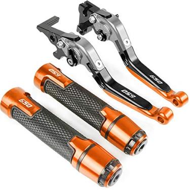 Imagem de WEJUSA Para Kawasaki Z-650 Z650 ABS 2016 2017 2018 Acessórios de motocicleta Alça de freio Alavancas de embreagem de freio ajustáveis Punhos de extremidade do guidão Alavanca de embreagem do freio da