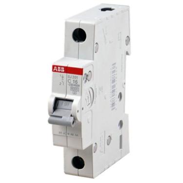 Imagem de Minidisjuntor ABB SJ201T-C40 - 40A, 1 Polo, Curva C, Capacidade de Rup