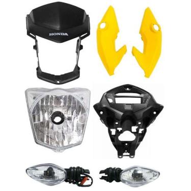 Imagem de Farol Cg Fan125 2014 Titan150 2014 Carenagem Suporte Painel Pisca Bana