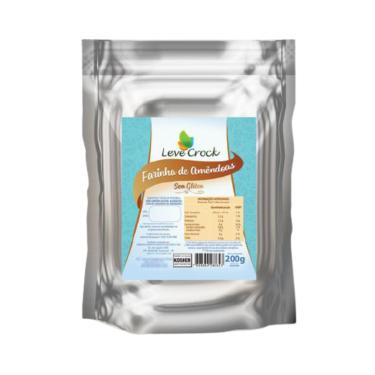 Imagem de Kit 2X: Farinha de Amêndoas Sem Glúten Leve Crock 200g