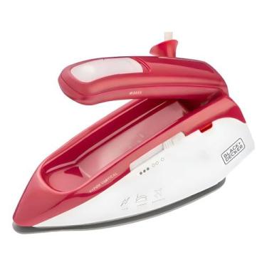 Imagem de Black Decker Ferro de Viagem Fxvg1 Br Fxvg1 Br Vermelho - Black+Decker