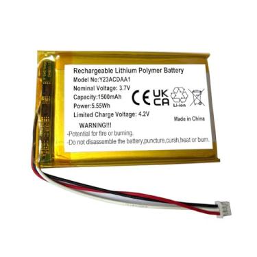 Imagem de AOLIKES Bateria de substituição de 1500 mAh para Moonybaby Trust 30 MNB933 55933R 10.9 cm Screen / 55935R 55935BV 12.7 cm Screen HD Babá eletrônica