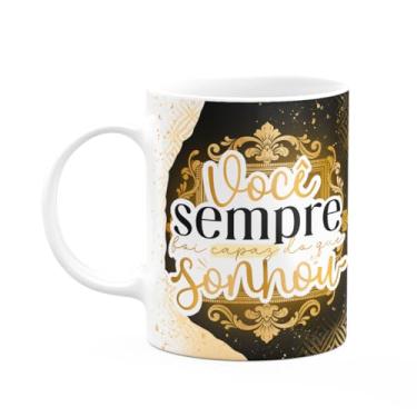 Imagem de JPS INFO, Caneca Formatura G-black - Vc sempre foi capaz do que sonhou