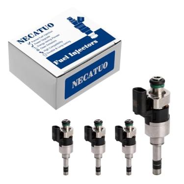 Imagem de Conjunto de 4 injetores de combustível - compatível com Chevrolet Cruze 2016-2019 Equinox 2018-2020 Malibu 2016-2020 GMC Terrain 2018-2020 Buick Encore 2016-2019 - Substitui 55577403 FJ1293 INJ75 7