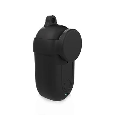 Imagem de Capa de silicone para câmera Insta360 GO 3 PULUZ com capa de lente (preto)