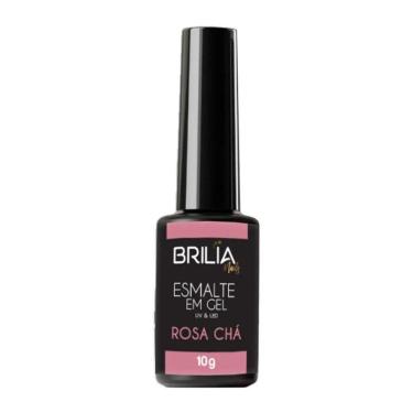 Imagem de Brilia Nail Esmalte Gel Rosa Chá 10G