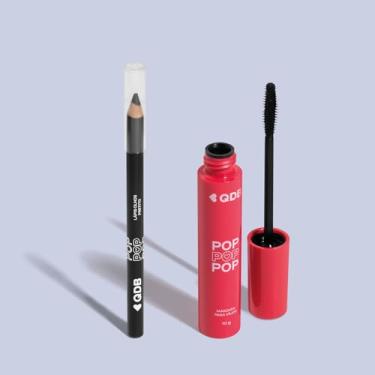 Imagem de Combo POP: Máscara Para Cílios 10g + Lápis Preto Para Olhos 1,1g