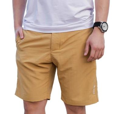Imagem de Bermuda Sarja Masculina Ethical Mostarda, Mostarda, 42