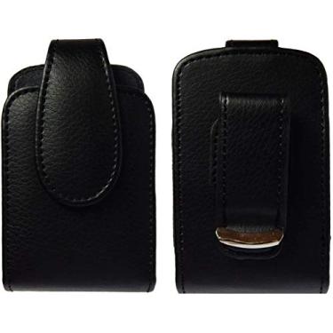 Imagem de Estojo estilo clássico premium com clipe para cinto para bomba de insulina Medtronic Minimed (versão dos EUA), Black/vertical/1/HL