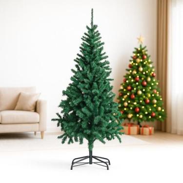 Imagem de Arvore de Natal Cheia Pinheiro Tradicional Realista 1,80m 720 Galhos B