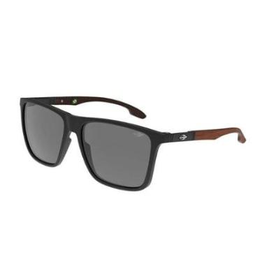 Imagem de Óculos de Sol Unissex Mormaii Hawaii Fosco Preto-Unissex