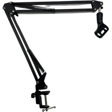 Imagem de Suporte para Microfone de mesa profissional ajustável, Braço Articulad