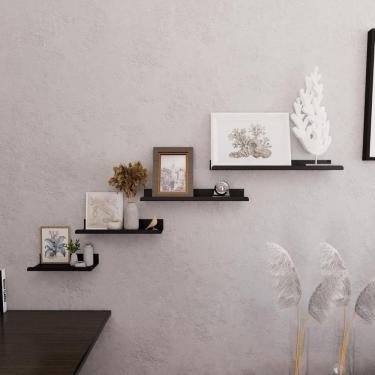 Imagem de Kit 2 Prateleira Organizador Multiuso Flutuante Decoração