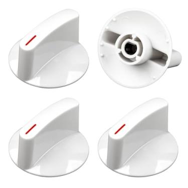 Imagem de 4 peças WH1X2721 botão de secadora serve para GE Hotpoint máquina de lavar e secar roupa substitui AP2044893 123C7931 EA271094 PS271094 WE01X10033