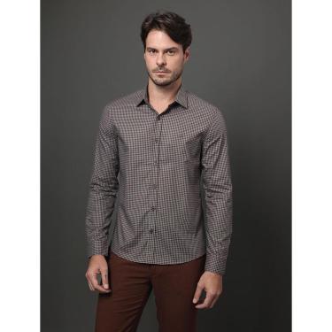 Imagem de Camisa Masculina Slim Fio 40 Calvin Klein-Masculino