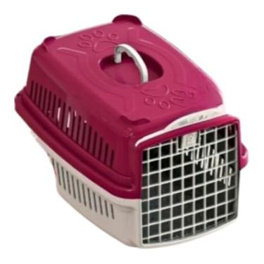 Imagem de Caixas De Transporte Para Animais De EstimaçãO - Adequadas Para Cachorros E Gatinhos, Bem Como Para CãEs E Gatos Adultos(VINHO,Nº3 até 16kg)