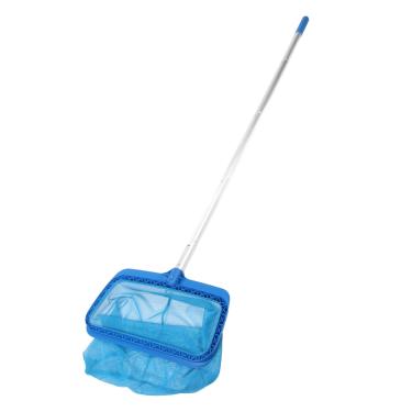 Imagem de Ejoyous Rede Skimmer de Piscina Com Poste Ajustável, Poste Longo de 138,5 Cm/4,5 Pés de Malha Fina Rede Skimmer para Limpeza de Piscinas, Banheiras de Hidromassagem, Spas e Fontes