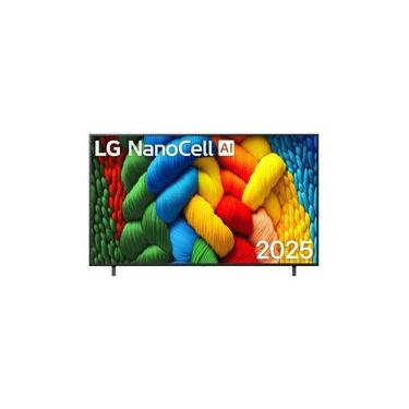 Imagem de Smart TV LG NanoCell AI 4K NANO80 de 75 polegadas 2025