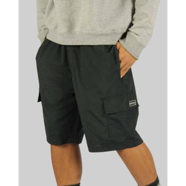 Imagem de Bermuda DR7 Street Cargo New Classic Tactel - Preto-Unissex