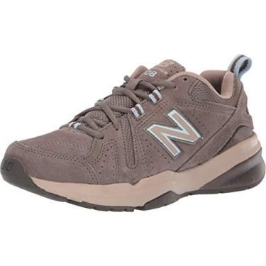 Imagem de New Balance Tênis feminino 608 V5 Cross Trainer, Bungee/Juta/Wren, 9