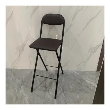 Imagem de Cadeira dobrável de metal para lazer, multifuncional, dobrável, portátil, cadeira de jardim, cadeira de praia, cadeira de pesca, cadeira de acampamento, adequada para uso interno e externo ou