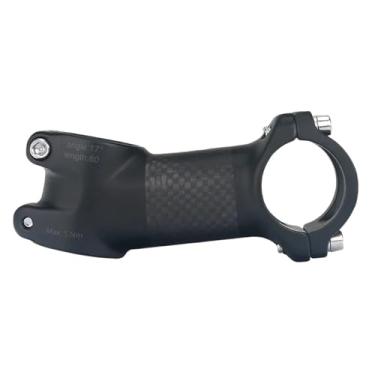 Imagem de Mesa de bicicleta em carbono fosco 10/17/25/35 graus, mesa para MTB 60/70/80/90/100mm, peças para ciclismo de potência(17 degrees-110mm)