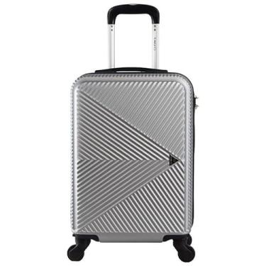 Imagem de Mala De Bordo Viagem Rodinha 360º Abs Reforçada (Azul)