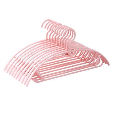 Imagem de 10UN Ganchos de Armário Empilháveis para Casa -skid Multifuncionais Dormitório Quarto Banheiro Alto- Plástico PP Resistente Econômico Espaço Borda Lis