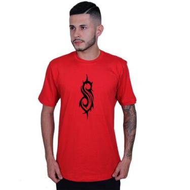 Imagem de Camiseta Unissex Slipknot S Rock metal - Lafre, Vermelho, G