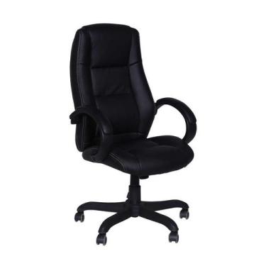 Imagem de Cadeira de Escritório Diretor Giratória Oslo II Preta - Or Design