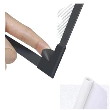 Imagem de UULANFA Tela magnética para janela – sem furadeira, fácil instalação, corte faça você mesmo, para ajustar, tela de malha removível à prova de insetos para apartamentos com janelas de casa