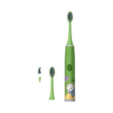 Imagem de Escova De Dente Elétrica Infantil Com Cerdas Macias, Série Espaço Em C