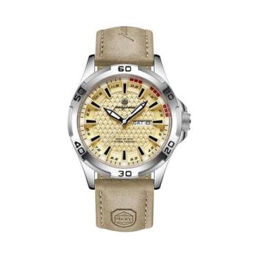 Imagem de Relógio Esportivo Masculino À Prova D'Água Com Luz Quartz Luxuoso Com 