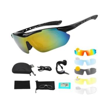 Imagem de Óculos De Sol Polarizados Unissex UV400 Para Ciclismo, Estrada, Mounta