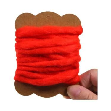 Imagem de Material De Atado De Moscas Glow Bug Minnow Streamer Egg Yarn, Fibras 