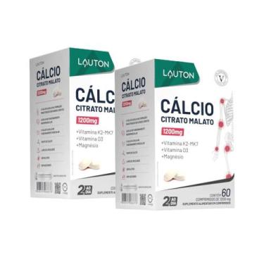 Imagem de Kit 2x Cálcio Citrato Malato 60 Comprimidos Lauton Nutrition