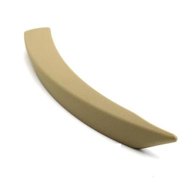 Imagem de Interior do carro esquerda direita puxador da porta do passageiro alça externa substituição da guarnição Compatível com BMW Z4 E89 2009 2010 2011 2012 2013 2014 2015 2016(LHD Beige Right)