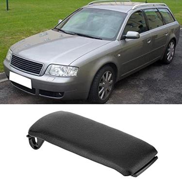 Imagem de KIMISS A Capa do Apoio de Braço Se Encaixa para C5 C6 – Tampa Elegante para Conforto e Fácil Instalação, OE 4B0864245AG 8E0864245P (Preto)