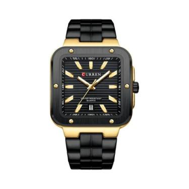 Imagem de Relógio De Pulso Masculino À Prova d'Água Luminoso Em Aço Inoxidável Q