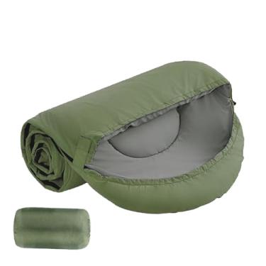 Imagem de Saco de dormir leve, saco de dormir para adultos ao ar livre | Saco impermeável de sobrevivência para caminhadas, viagens, ao ar livre, homens, mulheres, crianças, escalada, mochila, caça