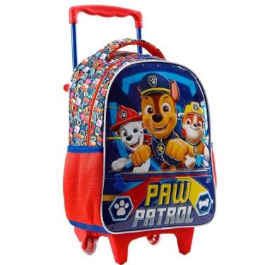 Imagem de Mochila de Rodinha Infantil Desenho Cachorros 16 Polegadas 11800-Unissex
