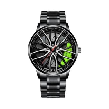 Imagem de Relógio Esportivo Masculino À Prova d'Água Em Aço Inoxidável Com Desig