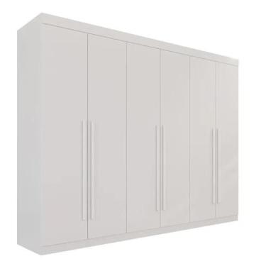 Imagem de Guarda Roupa Casal 6 Portas 6 Gavetas Gramado 100% MDF Valverde Moveis